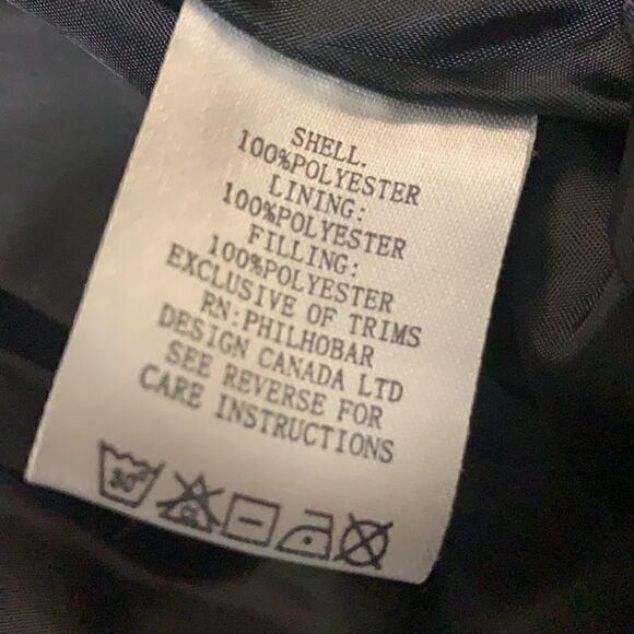 Aspen Black White Check Puffer Vest - S - Picture 8 of 8